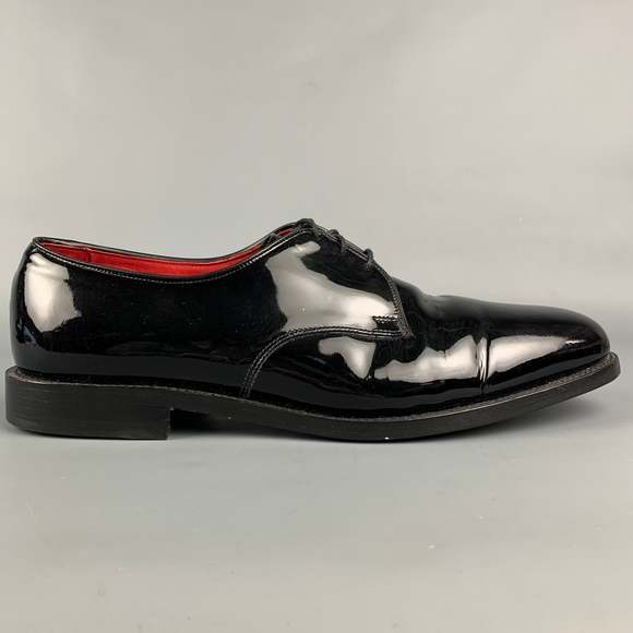 ALLEN EDMONDS Spencer Size 11.5 Black Leather Lace Up Shoes